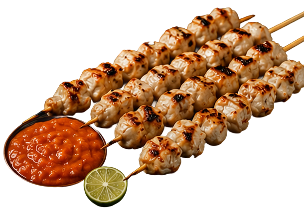 Sate taichan dengan sambal